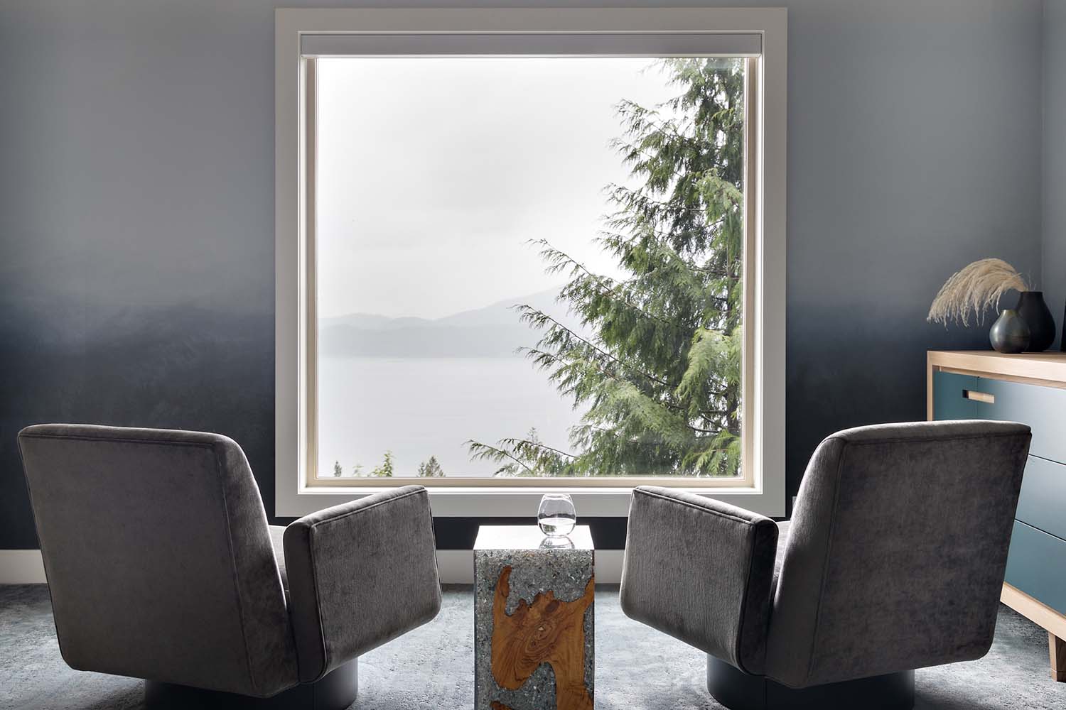 Lions Bay Post and Beam Vancouver Interior Design by Simply Home Decorating