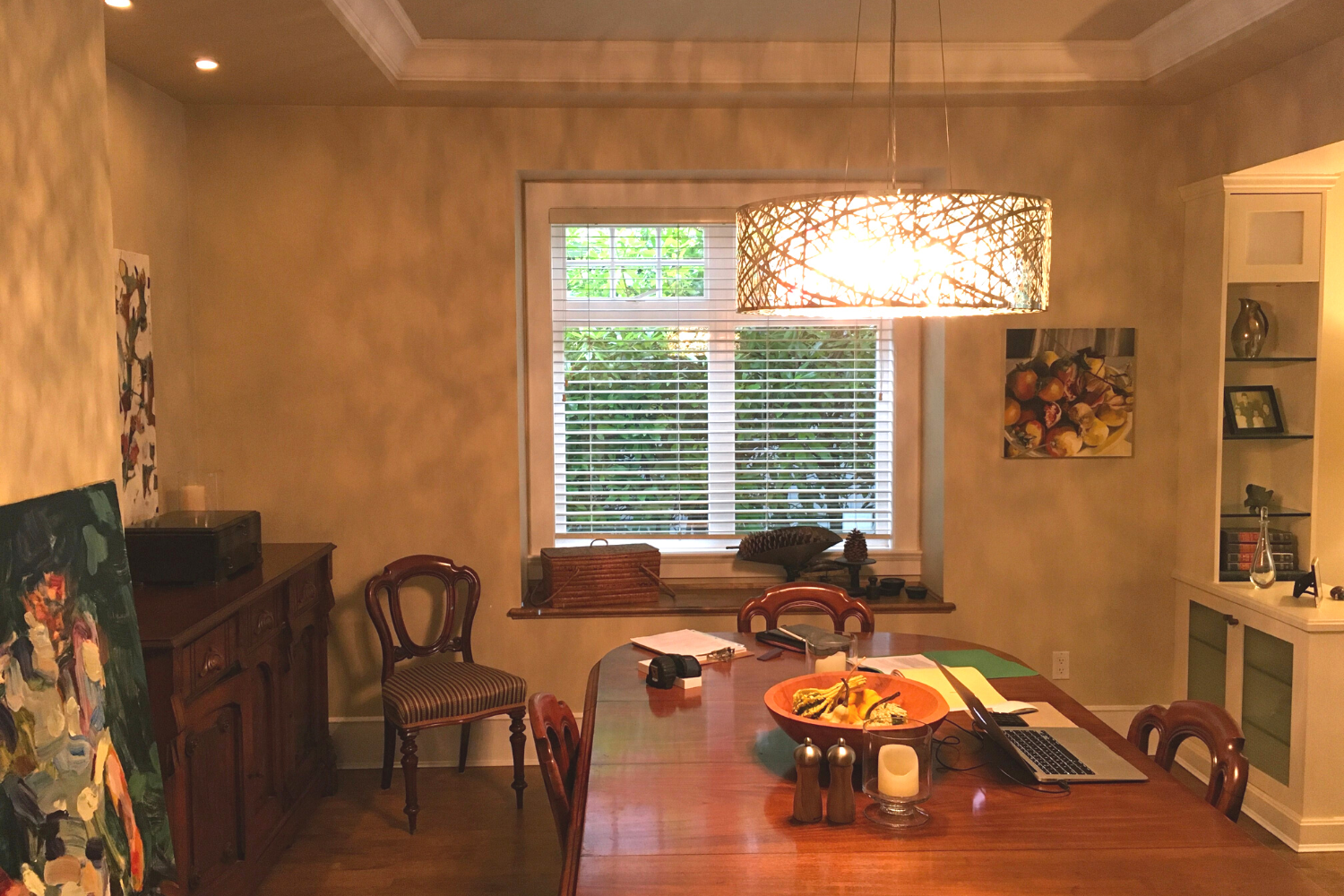 before-classic-style-dining-room-north-vancouver