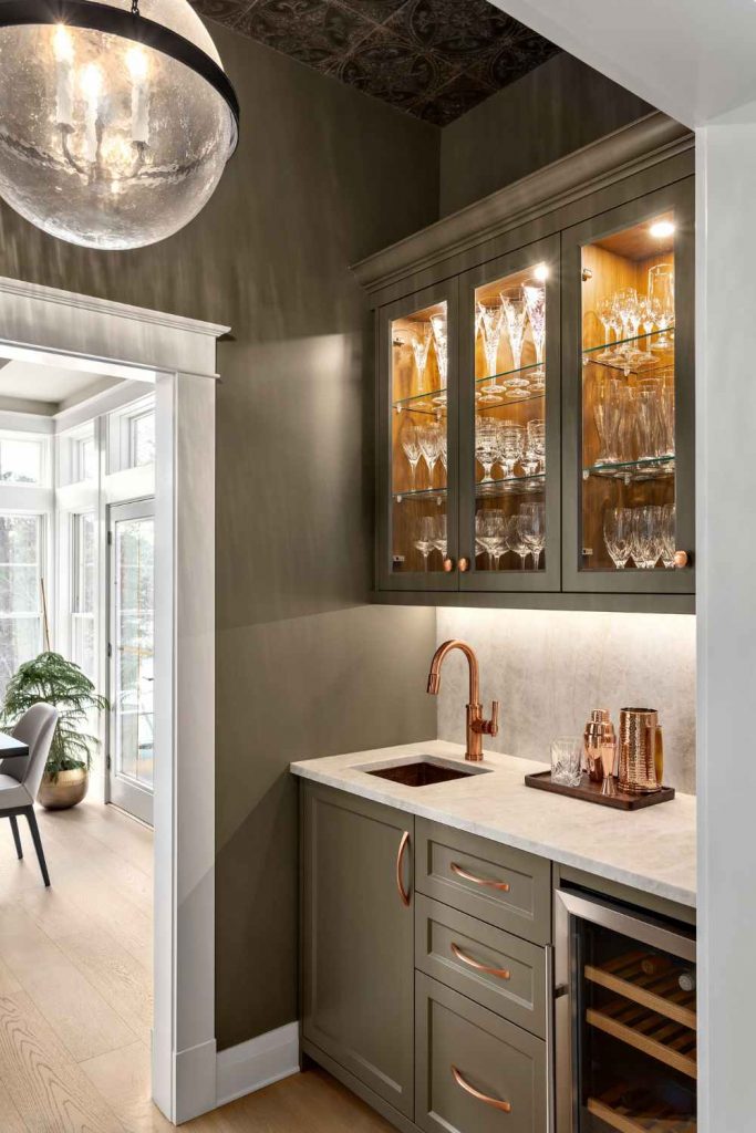 simple-home-decorating-edgemont-coast-to-coast-home-renovation-mossy-green-wet-bar-tiled-ceiling-elevated-interior-design