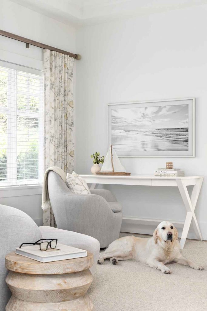 simply-home-decorating-blueridge-finishing-touches-in-interior-design-office-area-with-soft-light-colours-white-desk-textures-coastal-art-everyday-luxury