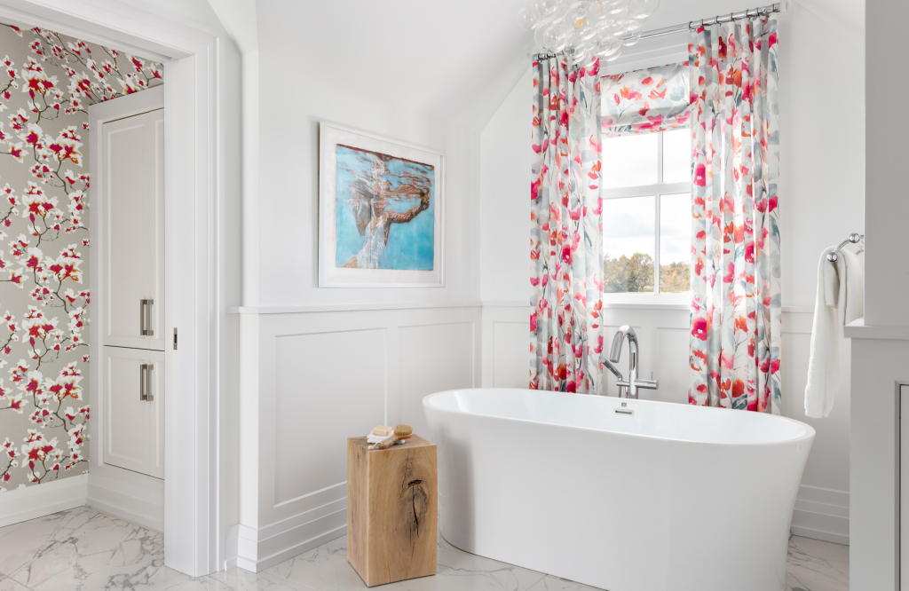 decorating bathrooms with drapes and wallpaper simply home decorating vancouver canada prince edward island lori steeves