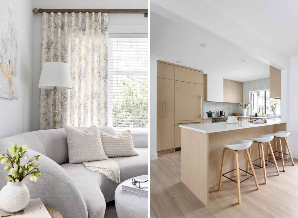full-service-interior-designer-edgemont-interior-design-style-living-room-with-curved-sofa-by-window-light-and-bright-kitchen-with-light-wood-large-island-modern-style-custom